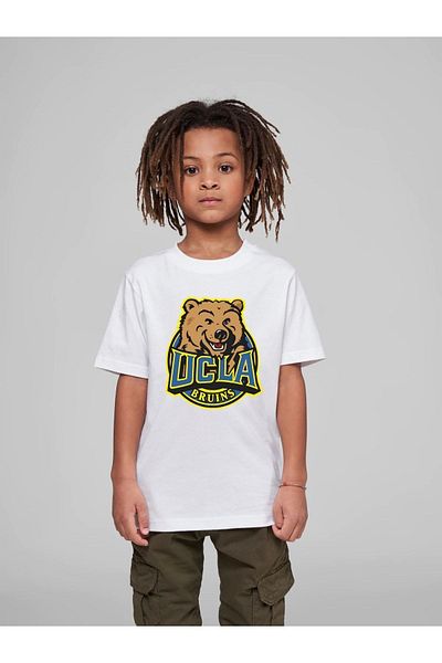 VASK Παιδικό μπλουζάκι Oversize Unisex μπροστινό ucla βαμβακερό λαιμόκοψη