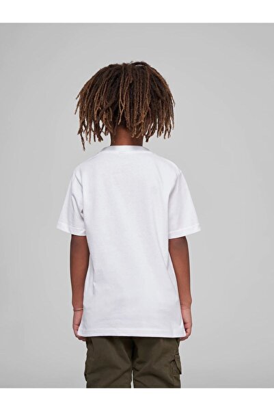 VASK Дитячий оверсайз унісекс футболка з бавовняним коміром-стійкою для сплячого баскетболіста