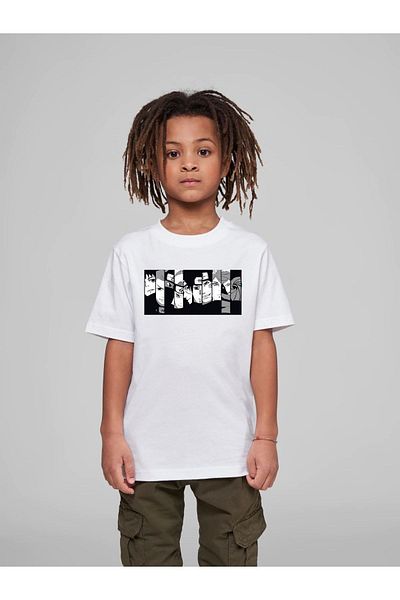 MODADEER Tricou supradimensionat din bumbac cu imprimeu Naruto pentru copii