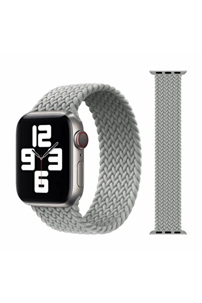 W wopiece Apple Watch Uyumlu 38 / 40mm Örgülü Esnek Kordon