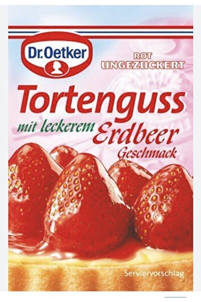 Dr. Oetker Dr.Oetker Tortenguss Erdbeer 3x12.5