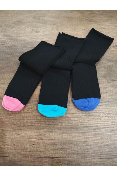Leement socks Чорапи за диабетици - еластични, памучни, безшевни, 3 чифта, премиум серия