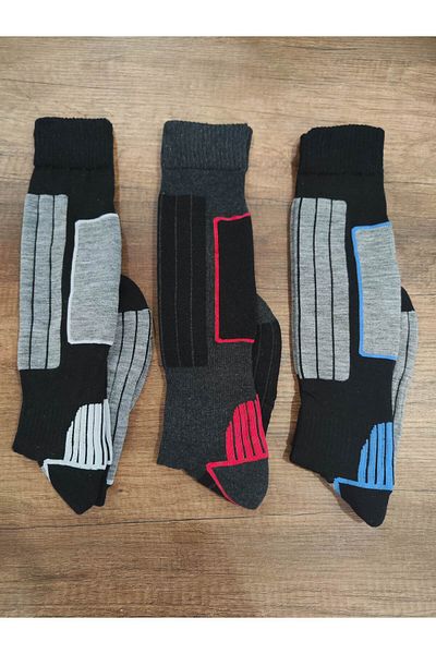Leement socks Унисекс футболни чорапи - 3 чифта, дълги клинове, Astroturf, памук със специално качество на плетиво