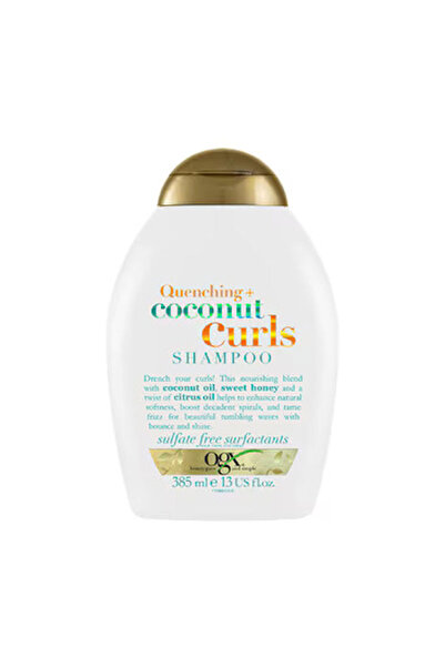 OGX Coconut Curls Moisturizing Hair Shampoo - Curly Hair 385 ml