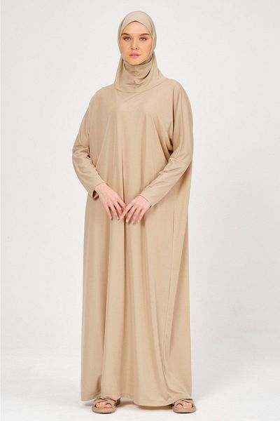 ALFASA Practical Women's Prayer Dress - Anti-Sweat and Flowy Ferace