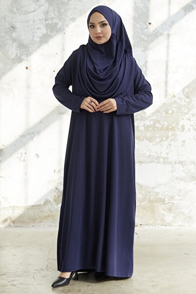 InStyle Navy Blue One Piece Prayer Dress