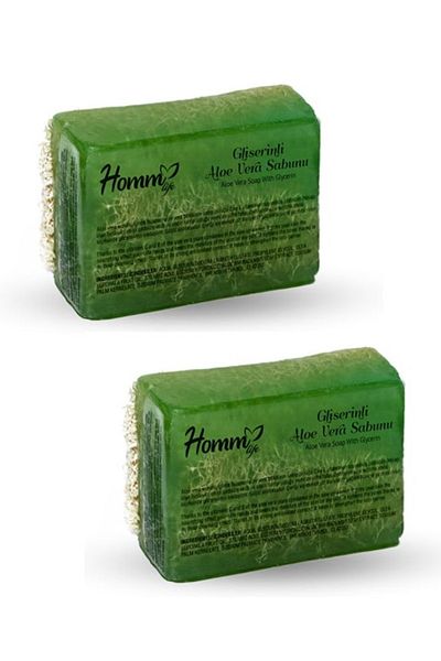 Homm Bitkisel Aloe Vera Glizerine Soap - 2 Pieces