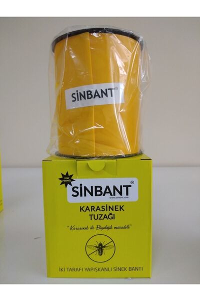 Sinbant Karasinek Tuzağı Yapışkanlı Bant 15cm*100 Mt