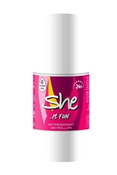 She Fun Kadın Roll-On 50 ml (Yeni Ambalaj)