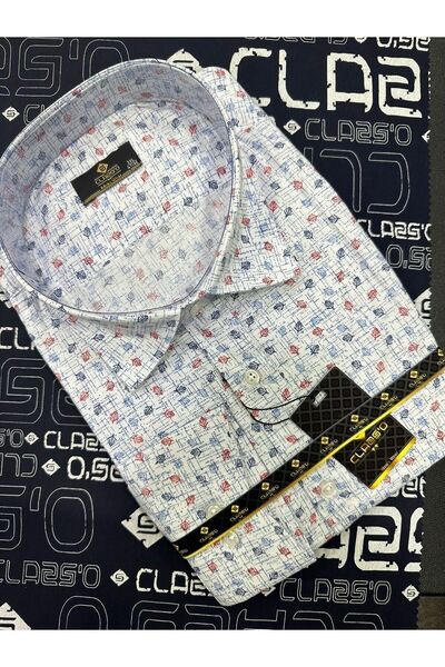 CLASSO LARGE SIZE LONG SLEEVE LYCRAL SHIRT