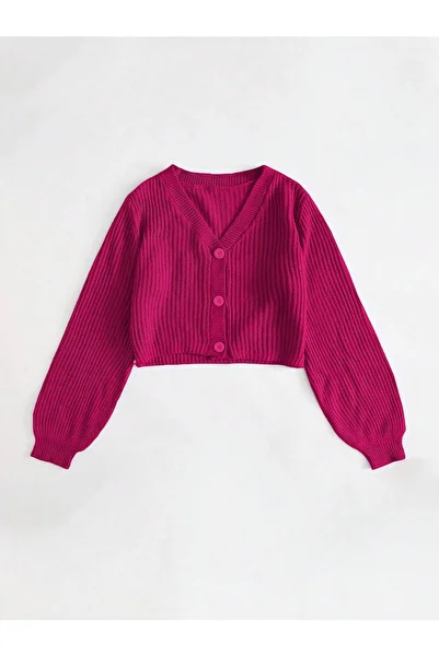 ATEMODAA Knitwear Women's Cardigan - Buttoned Design