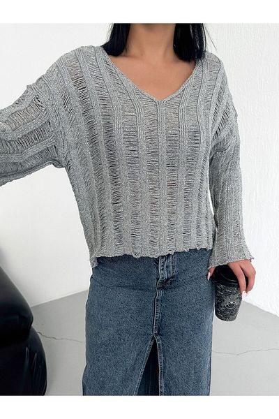 SOLİS MODA Mesh Knitwear Women