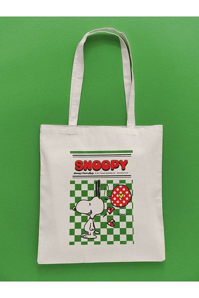 daystore Snoopy Lown Shop - Υφασμάτινη τσάντα