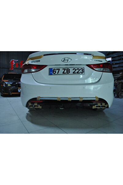 Fifty Tunning HYUNDAİ ELANTRA SPOYLER SPOİLER FİBER BOYASIZ