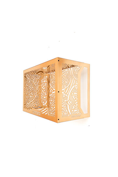 Flower Klima Motoru Gizleme Kafesi Özel Gold Renk  87x70x41 CM