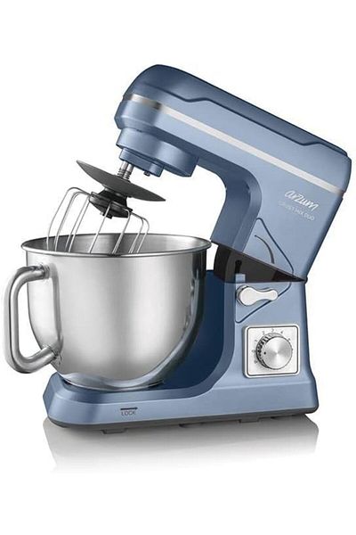 Arzum CRUST MIX DUO STAND MIXER 1000W 6-stage speed  5 lt capacity stainless steel bowl with handle
