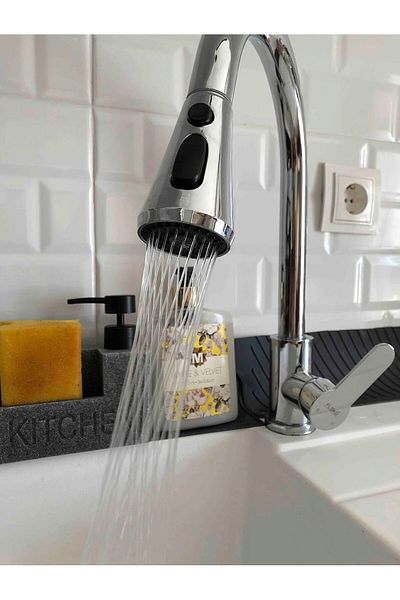 Boheme Fleko Style Chrome Spiral Sink Faucet