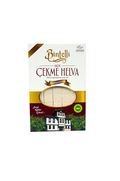 NanaShop Bintelli Sade Çekme Helva (v) 180 Gr