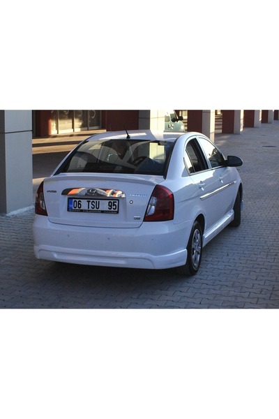 Fifty Tunning HYUNDAİ ACCENT ERA ARKA TAMPON EKİ KARLIK FİBER BOYASIZ