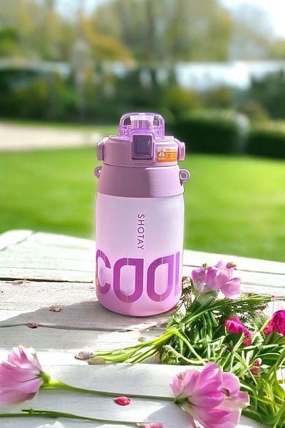 YDGR 1.4 Lt Cool Tritan Sports Water Bottle - Easy Portable, Bpa Free, Hand and Rope Strap