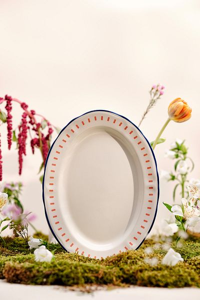 Emsan 30 Cm Hasbahçe Boat Plate
