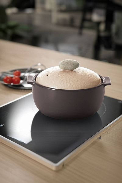 NEOFLAM 20 cm Kizzel Ceramic Pot - 2L Capacity