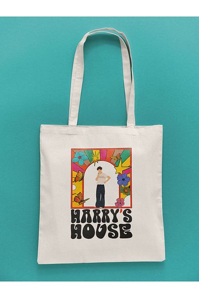 daystore Harry's Styles - حقيبة قماش ملونة