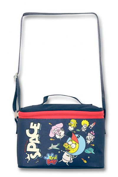 ÜMİT ÇANTA Boy's Lunch Box - Space Thermal Insulated, Navy Blue
