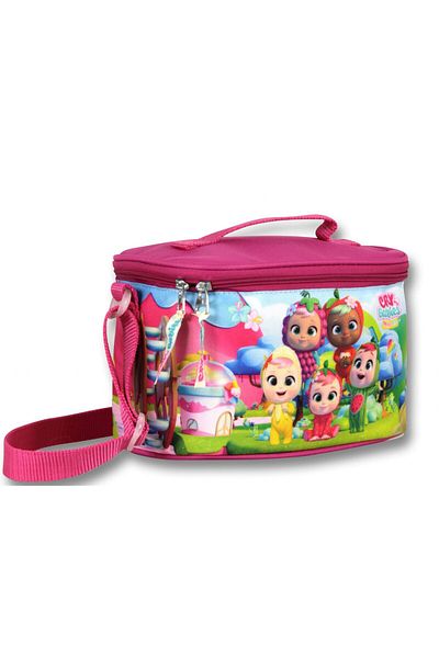 ÜMİT ÇANTA Ümit Bag - Thermal Insulated Girl's Lunchbox for Cry Babies and Friends - Claret Red