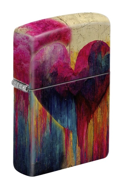 Zippo Heart Grafitti Dizayn Çakmak