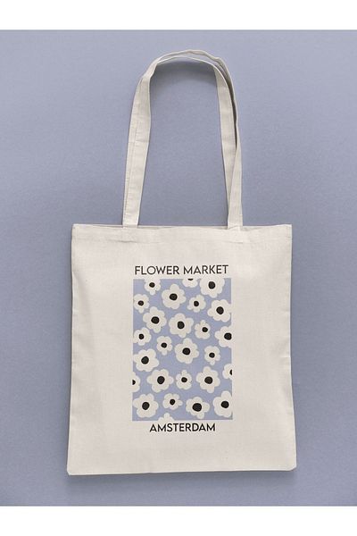 daystore Amsterdam Flower Market - υφασμάτινη τσάντα
