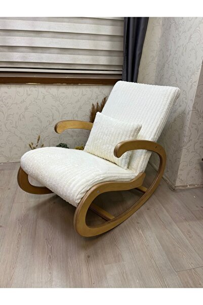 Asedia Salvador Naturel Fitilli Krem Sallanan Sandalye Dinlenme Koltuğu Babalar Günü Hediyesi