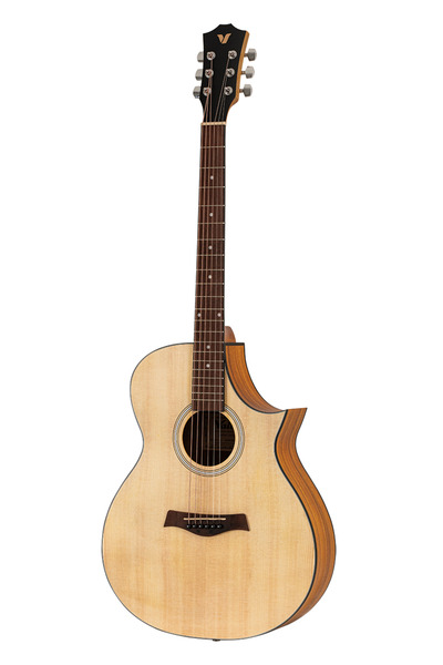 VALLER Ag250 Cutaway Akustik Gitar