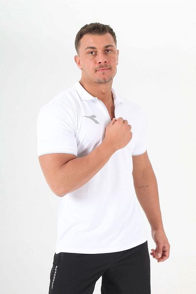 Diadora Μπλουζάκι για κάμπινγκ White Saturn