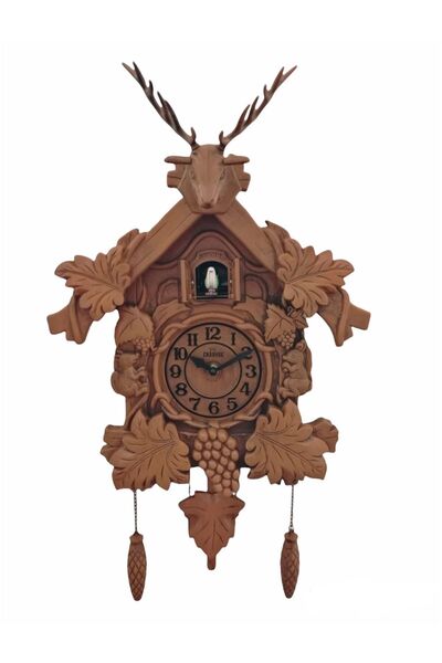 Enarose Son Sistem Guguklu 63 cm Duvar Saati E19-1