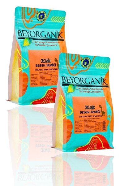 BEYORGANİK Bebek Irmik 2'li 350gr