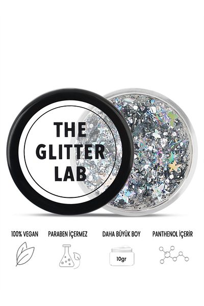The Glitter Lab Gel Form Shiny Glitter - Splash Down