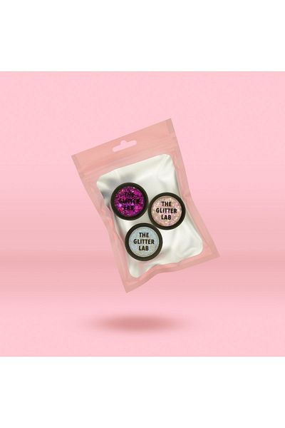 The Glitter Lab Set Glitter -Daring Trio