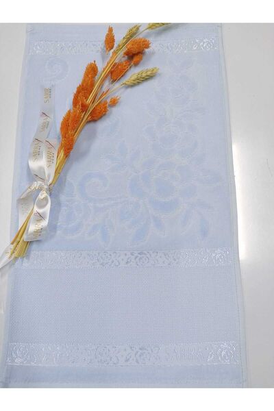 sarra Baby Blue 30x50 Etamina Cusut Prosop