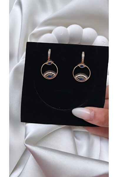 Accessories Göz Detaylı Xuping Çelik Küpe