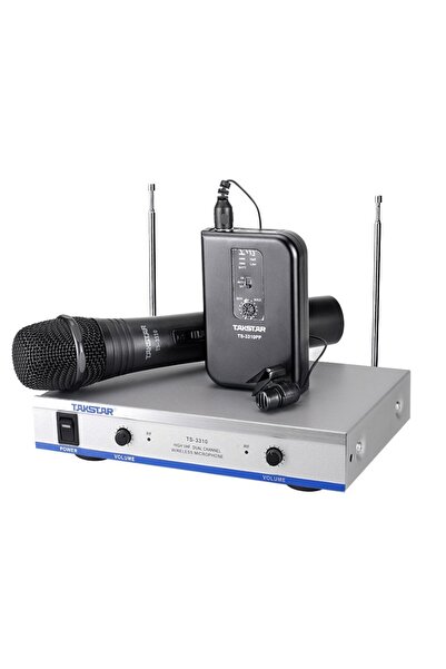 TakStar Ts-3310hp Kablosuz El Ve Kafa Mikrofonu 2 Verici 1 Alıcı