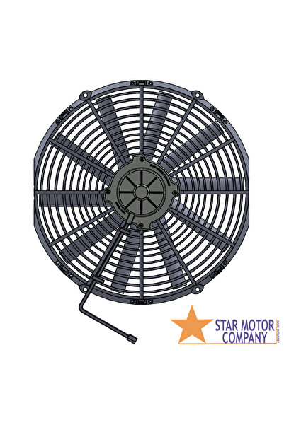 STAR MOTOR COMPANY 14 İNÇ 120 WAT 24 VOLT ÜFLEYİCİ AXİEL FAN
