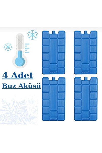 Cool Holder 4-Piece Ice Battery Set - Keeps Cold with Ice Cassette Design - 4 Pcs