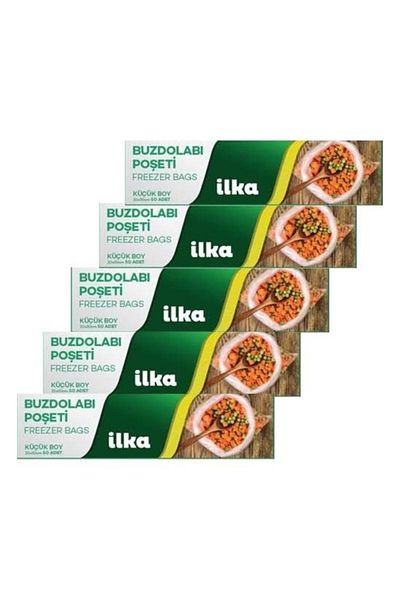 Özkan Ambalaj Temizlik Refrigerator Bag Small Size 5 Pack of 50