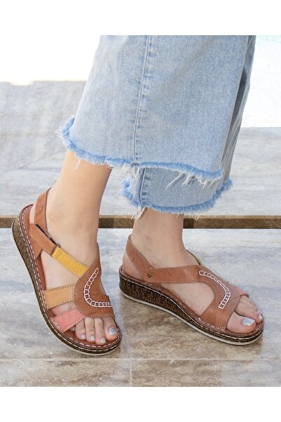 CONSUELO Sandale din piele ortopedică