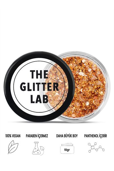 The Glitter Lab Gel Form Shiny Glitter - Medallion