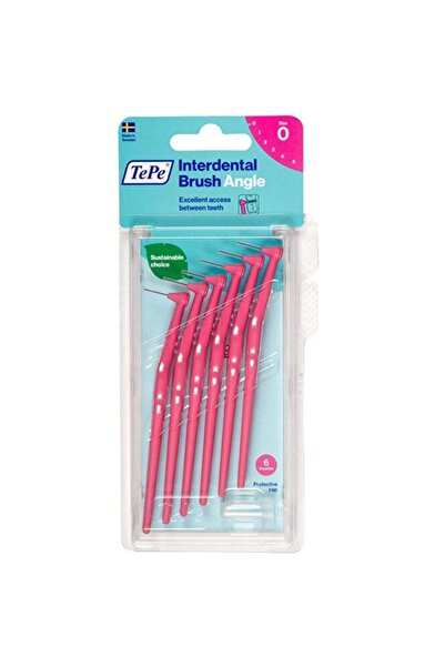 TePe Angle Pembe Arayüz Fırçası 0.4mm 7317400011479