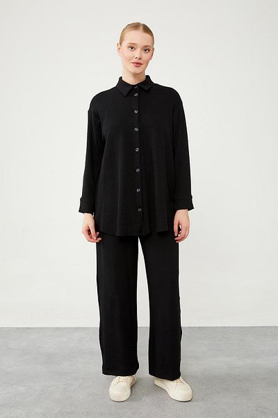 Levidor Corded Black Sports Set - Button Closure