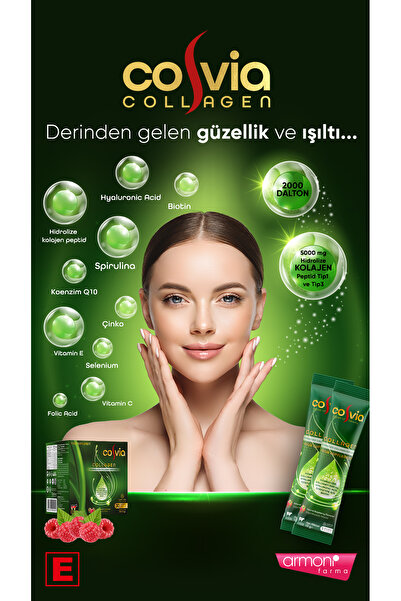 COSVIA Collagen Hidrolize Peptid 3 Pk. 90 Saşe (3 Aylık)