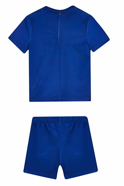 REMSA UV Korumalı Şort Tişört Çocuk Bebek Deniz Havuz Mayosu Clıve 5538 Koyu Lacivert